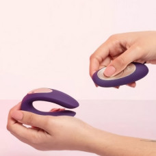 Вибратор для пар с пультом дистанционного управления Satisfyer Double Plus Remote