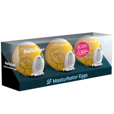 Набор яиц-мастурбаторов Satisfyer Masturbator Eggs Fierce 3 шт