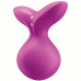 Перезаряжаемый мини-массажер Satisfyer Viva La Vulva 3 малиновый