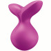 Перезаряжаемый мини-массажер Satisfyer Viva La Vulva 3 малиновый