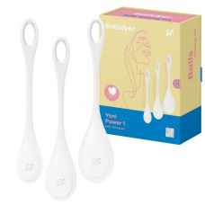 Вагинальные шарики Satisfyer Yoni Power 1 Kegel Balls белые