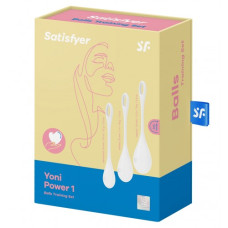 Вагинальные шарики Satisfyer Yoni Power 1 Kegel Balls белые