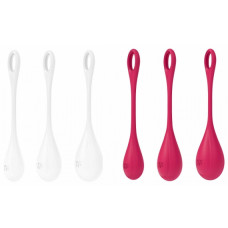 Вагинальные шарики Satisfyer Yoni Power 1 Kegel Balls белые