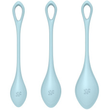 Вагинальные шарики Satisfyer Yoni Power 2 Kegel Balls голубые