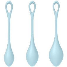 Вагинальные шарики Satisfyer Yoni Power 2 Kegel Balls голубые