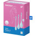 Вагинальные шарики Satisfyer Yoni Power 2 Kegel Balls голубые