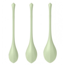 Вагинальные шарики Satisfyer Yoni Power 2 Kegel Balls салатовые