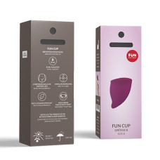 Менструальная чаша Fun Factory Fun Cup size B 30 мл