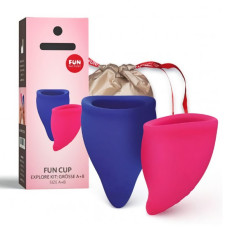 Набор менструальных чаш Fun Factory Fun Cup Explore Kit Size A 20 мл + Size B 30 мл