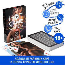 Эротические игральные карты Hot Game Cards 3D 36 карт