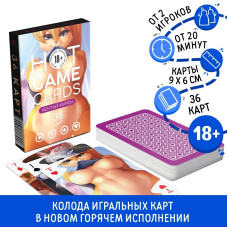 Эротические игральные карты Hot Game Cards Хентай Фурри 36 карт