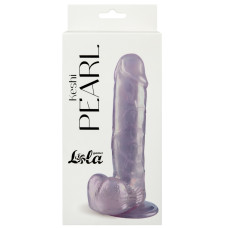 Перламутровый фалос на присоске Keshi Pearl фиолетовый