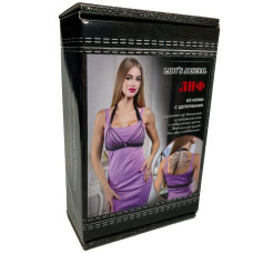 Изящный кожаный лиф с цепочками