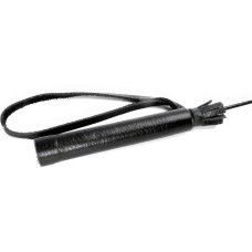 Классический стек из натуральной кожи черного цвета 62 см