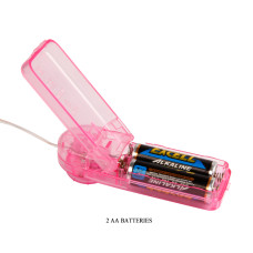Вакуумная помпа вагинальная с вибрацией Butterfly Clitoral Pump