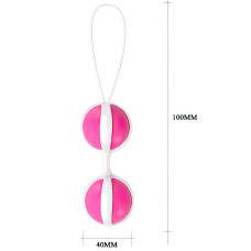 Анально-вагинальные шарики Be Mine Balls розовые