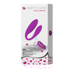 Вибратор для двоих с беспроводным управлением перезаряжаемый Indulgence Pretty Love