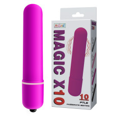 Вибростимулятор фиолетовый Magic X10