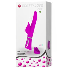 Перезаряжаемый вибратор со стимуляцией клитора Pretty Love Phil