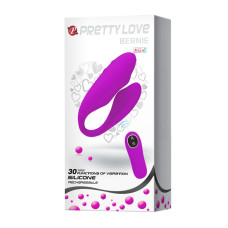 Вибратор для двоих с дистанционным управлением PrettyLove Berny
