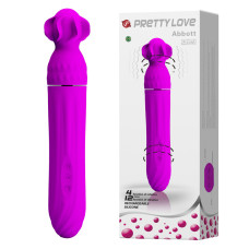 Двусторонний вибростимулятор Pretty Love Abbott