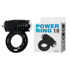 Эрекционное кольцо с вибрацией Power Ring