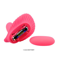 Вибростимулятор с дистанционным управлением Pretty Love Fancy Clamshell