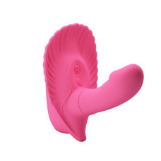 Смарт-стимулятор клитора с вагинальным отростком Fancy Clamshell Smart