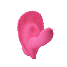 Смарт-стимулятор клитора с вагинальным отростком Fancy Clamshell Smart