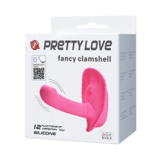 Смарт-стимулятор клитора с вагинальным отростком Fancy Clamshell Smart