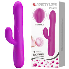 Инновационный расширяющийся вибратор Pretty Love Douglas