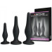 Набор силиконовых анальных пробок Beginners Mini Anal Kit