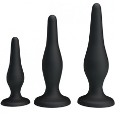 Набор силиконовых анальных пробок Beginners Mini Anal Kit