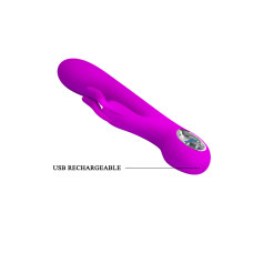 Перезаряжаемый вибратор Hot Rabbit