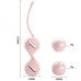 Вагинальные шарики со смещённым центром тяжести Pretty Love Kegel Tighten Up I нежно-розовые