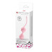 Вагинальные шарики со смещённым центром тяжести Pretty Love Kegel Tighten Up I розовые