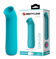 Универсальный вакуумный стимулятор Pretty Love Ford голубой