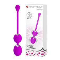 Вагинальные шарики с вибрацией Pretty Love Werner