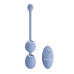 Вагинальные шарики с вибрацией Pretty Love Willie с пультом ДУ сиреневые
