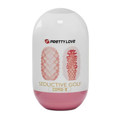 Двустороннее яйцо-мастурбатор Pretty Love Seductive Golf Cupid-X