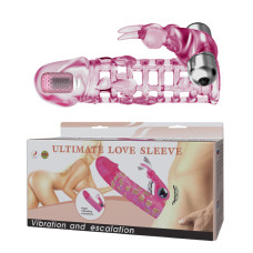 Насадка на пенис с двойной вибрацией Ultimate Love