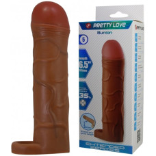 Удлиняющая насадка с креплением под мошонку Pretty Love Bunion