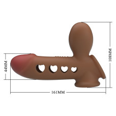 Насадка на пенис с эффектом расширения Airbag Penis Sleeve Tyronn