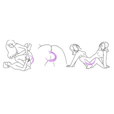 Двухголовый фаллоимитатор Double Dong голубой