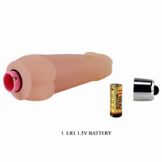 Реалистичный мини-вибратор Super Mini 12 см