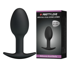Анальная пробка со смещенным центром тяжести Pretty Love Anal Balls