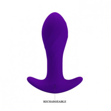 Анальная пробка с вибрацией Anal Plug Massager пурпурная