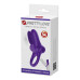 Фиолетовое эрекционное кольцо с вибрацией Vibrant Penis Ring 2