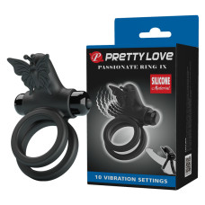 Эрекционное кольцо с вибрацией Pretty Love Passionate Ring