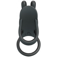 Вибронасадка на пенис с двойным эрекционным кольцом Vibrating Penis Sleeve Matty